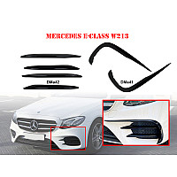 Сплитери за Mercedes AMG E W213 Тунинг лайсни и кантове за предна броня - DMa41/DMa42